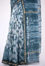 Ira / A Chanderi Silk Shibori Saree - Image 4