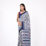 Mahi / A Mul Cotton Handblock Saree
