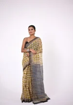 Gauri / A Kota Doria Handblock Saree - Image 2