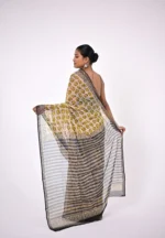 Gauri / A Kota Doria Handblock Saree - Image 4