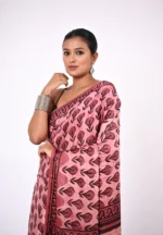 Mohini / A Modal Silk Ajrakh Saree