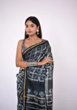 Tara / A Chanderi Silk Shibori Saree