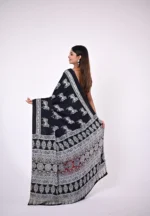 Vaishali / A Modal Silk Ajrakh Saree - Image 3