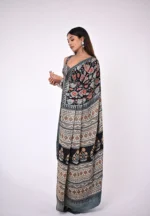 Maya / A Modal Silk Ajrakh Saree
