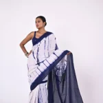 Neerja / A Mul Cotton Shibori Saree