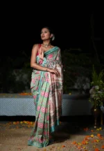 Vihana / A Chanderi Silk Handblock Saree