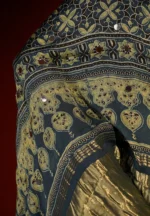 Veda / A Modal Silk Ajrakh Saree - Image 7