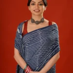 Sanjana / A Mul Cotton Leheriya Saree