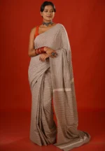 Lata / A Mul Cotton Hand Block Printed Saree - Image 2