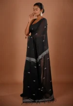 Chhaya / A Pure Bengal Handloom Cotton Jamdani Saree - Image 3
