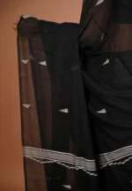 Chhaya / A Pure Bengal Handloom Cotton Jamdani Saree - Image 4
