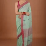 Sharat / A Pure Bengal Handloom Cotton Jamdani Saree