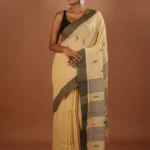 Hemanta / A Pure Bengal Handloom Cotton Jamdani Saree