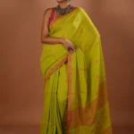 Pakhi / A Pure Bengal Handloom Cotton Jamdani Saree