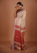 Godhuli / A Cotton Tissue Saree - Image 3