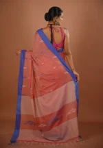 Korobi / A Pure Bengal Handloom Cotton Jamdani Saree