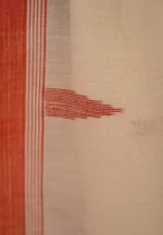 Bijoya / A Pure Bengal Handloom Cotton Jamdani Saree - Image 6
