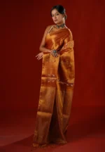 Alo / A Linen Tissue Saree - Image 2