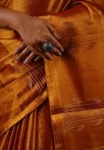 Alo / A Linen Tissue Saree - Image 5
