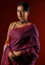 Mahalaya / A Khadi Cotton Saree - Image 4