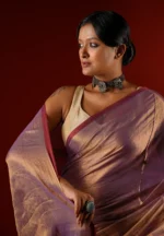 Golapi / A Cotton Tissue Saree - Image 4