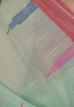 Sharat / A Pure Bengal Handloom Cotton Jamdani Saree - Image 5