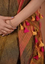 Kashor / A Cotton Tissue Saree - Image 5