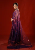 Jamun / A Cotton Tissue Saree - Image 2