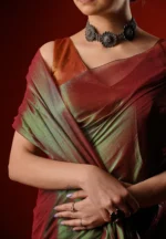 Jonaki / A Cotton Tissue Saree - Image 5