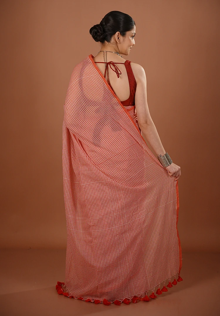 HoJ2719.webp Abir / A Soft Cotton Saree - Image 1