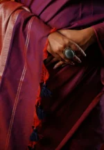 Mahalaya / A Khadi Cotton Saree - Image 5