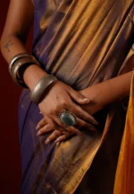 Aparajita / A Cotton Tissue Saree - Image 5