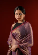 Madhabilata / A Cotton Tissue Saree - Image 3