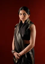Rajani / A Soft Khadi Cotton Saree - Image 4