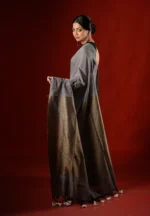 Malaya / A Soft Khadi Cotton Saree - Image 4