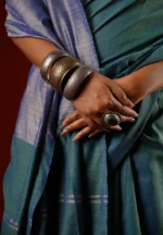 Dheu / A Soft Khadi Cotton Saree - Image 5