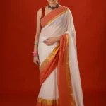 Shubho / A Soft Cotton Saree Inspired by the Timeless Kasavu