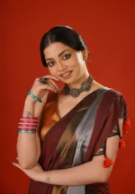 Kasturi / A Khadi Cotton Saree - Image 4