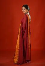 Sharodiya / A Slub Cotton Saree - Image 3