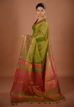 Palash / A Cotton Tissue Saree - Image 2