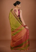Palash / A Cotton Tissue Saree - Image 4