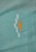 Neelakash / A Pure Bengal Handloom Cotton Jamdani Saree - Image 5