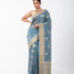 Grey Matter/ Pure Tussar Saree